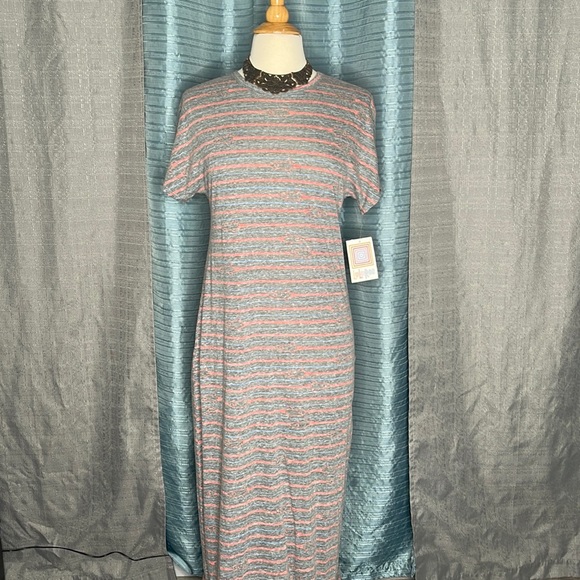 LuLaRoe | Dresses | Nwt Small 4th Of July Maria Maxi Dress With Rockets ...